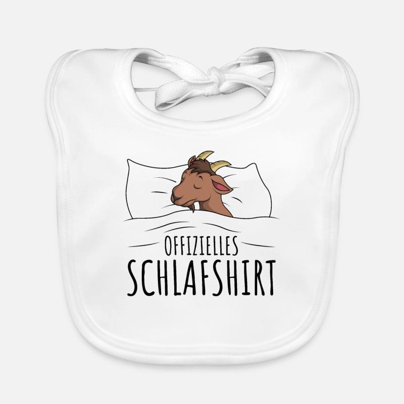 Ziege Baby Bio-Lätzchen