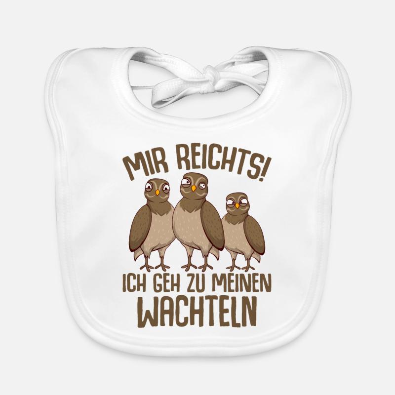 Wachtel Baby Bio-Lätzchen