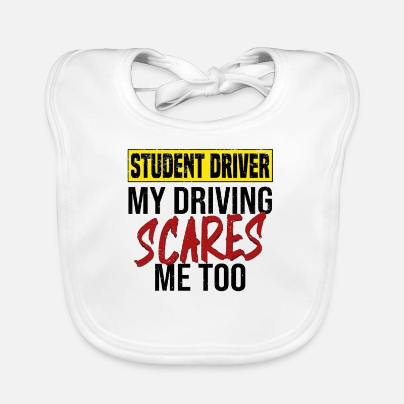 Learner driver Driving school Driving licence Novice driver Organic Baby Bibs
