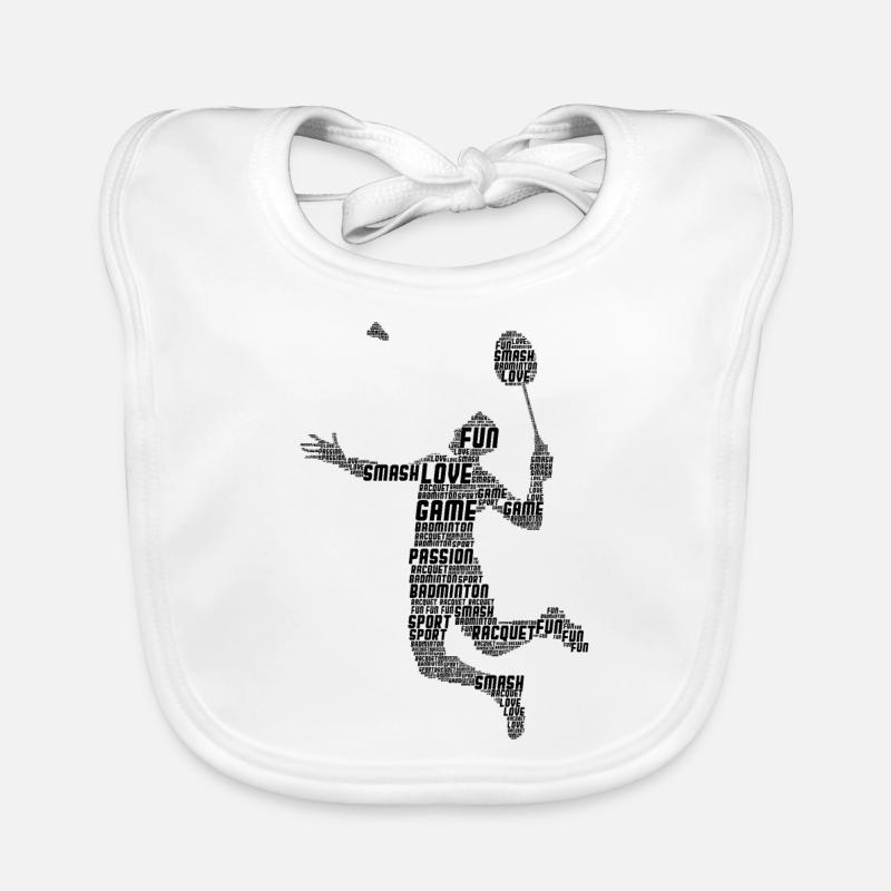 Badminton Bavoir bio Bébé