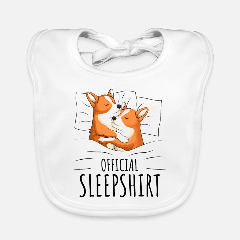 Corgi Baby Bio-Lätzchen