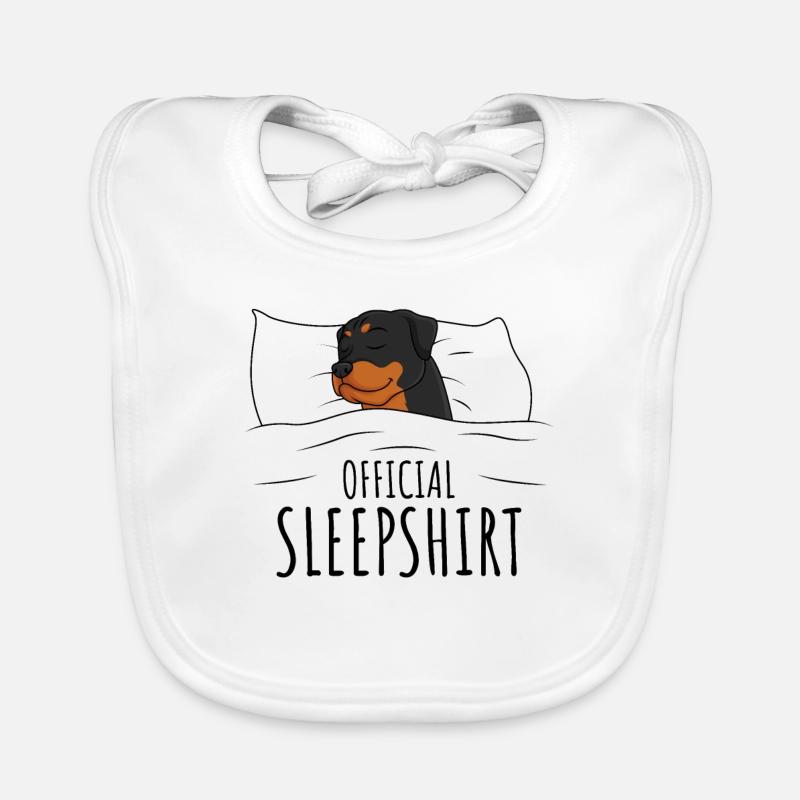 Rottweiler Baby Bio-Lätzchen