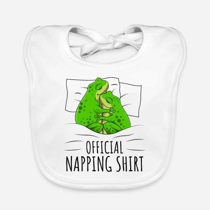 Grenouille Bavoir bio Bébé