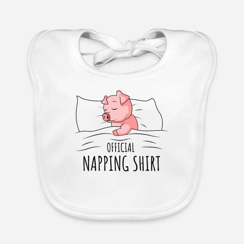 Cochon Bavoir bio Bébé