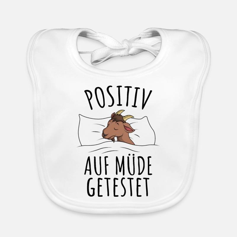 Ziege Baby Bio-Lätzchen