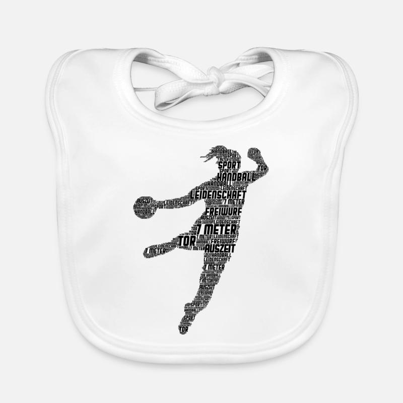 Handballeur Bavoir bio Bébé