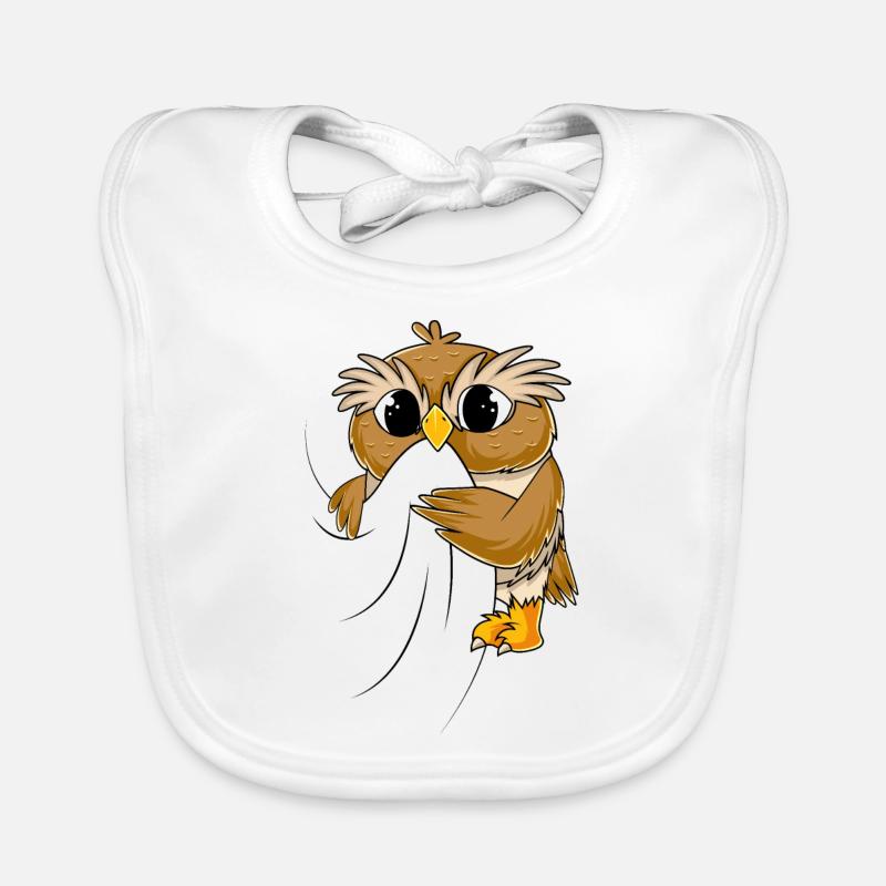Owl Organic Baby Bibs