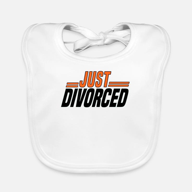 Scheidung Trennung Ehe Ex Scheidungsparty Baby Bio-Lätzchen