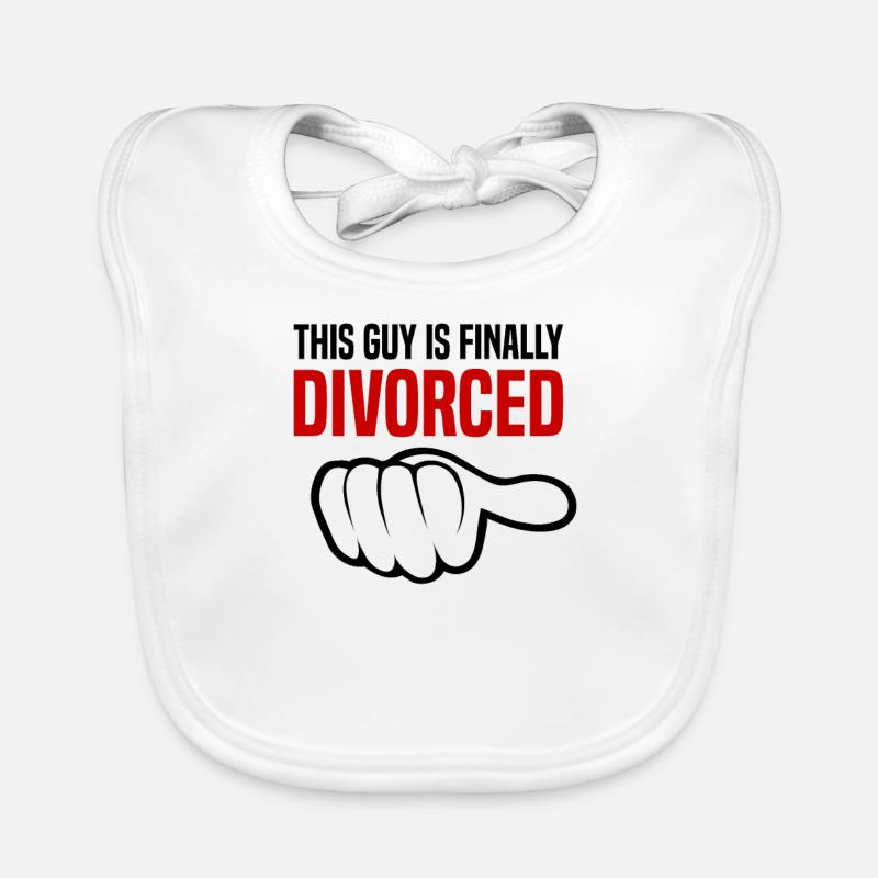 Scheidung Trennung Ehe Ex Scheidungsparty Baby Bio-Lätzchen