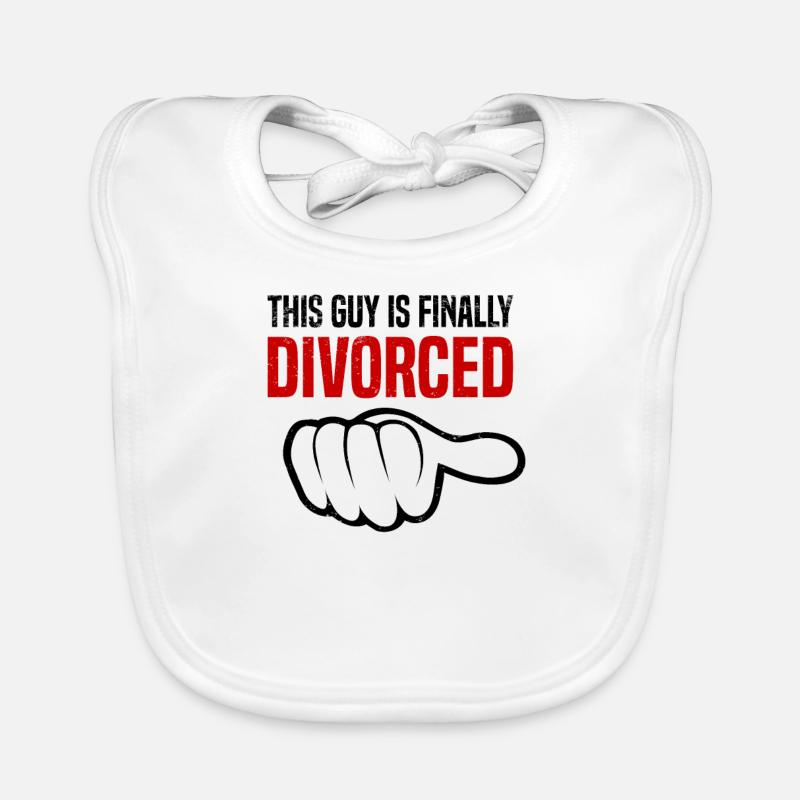 Scheidung Trennung Ehe Ex Scheidungsparty Baby Bio-Lätzchen