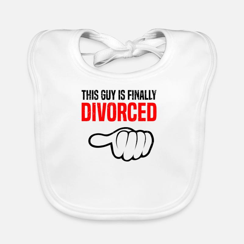 Scheidung Trennung Ehe Ex Scheidungsparty Baby Bio-Lätzchen