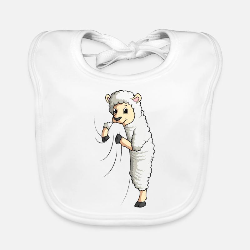 mouton Bavoir bio Bébé