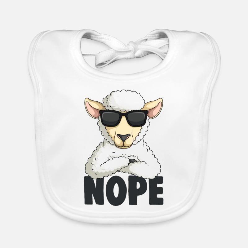 mouton Bavoir bio Bébé