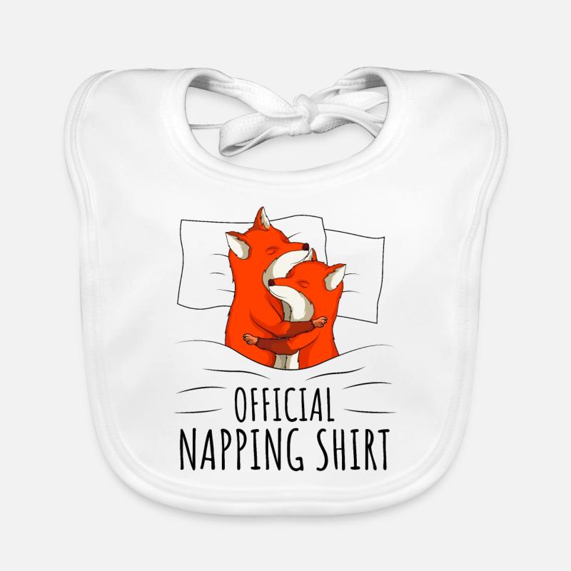 Chemise de couchage Fox Bavoir bio Bébé