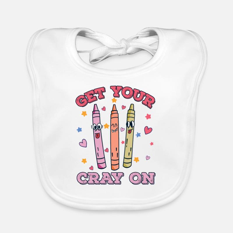 Primary School Teacher Kindergarten Educator Organic Baby Bibs