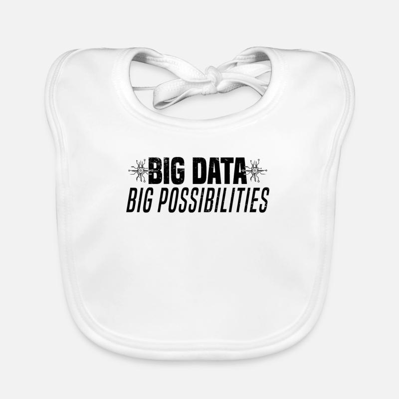 Internet Of Things IOT Programmer Admin IT Organic Baby Bibs