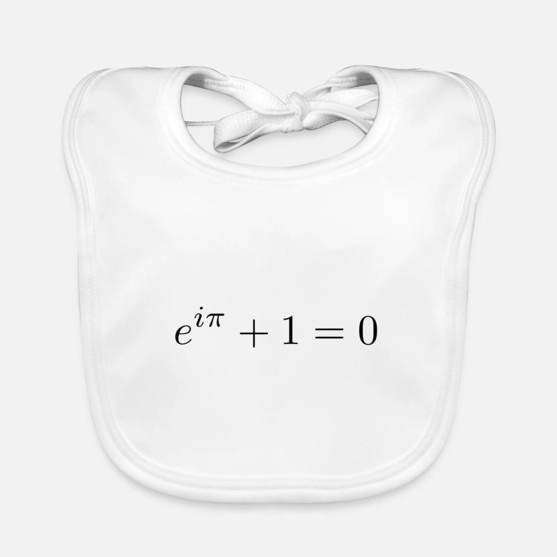 Euler's identity Organic Baby Bibs