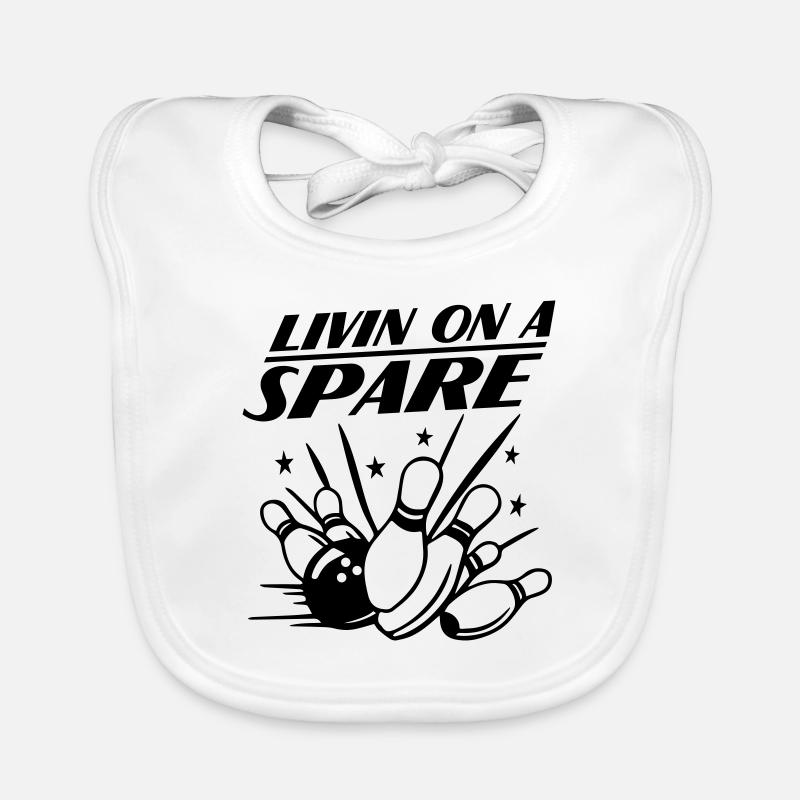 Livin sur Spare Bowling Bavoir bio Bébé