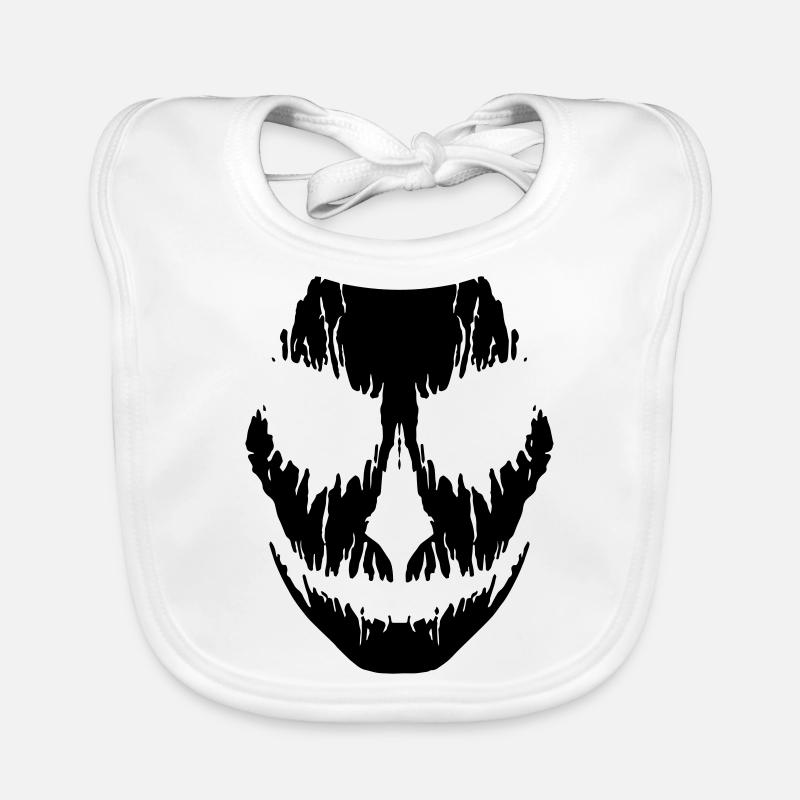 Evil Mask Baby Bio-Lätzchen