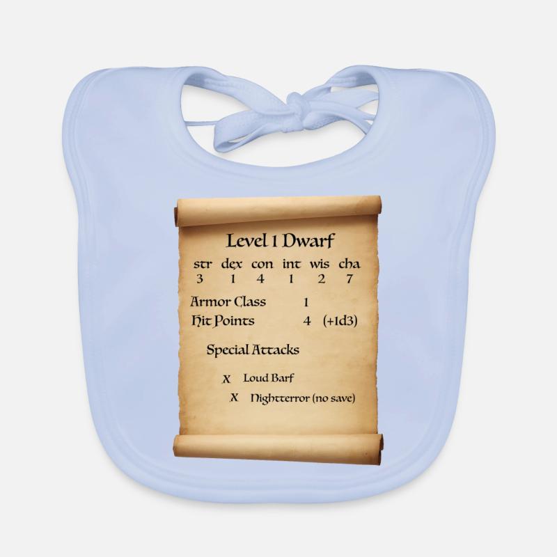 Stufe 1 Dwarf Baby Bio-Lätzchen