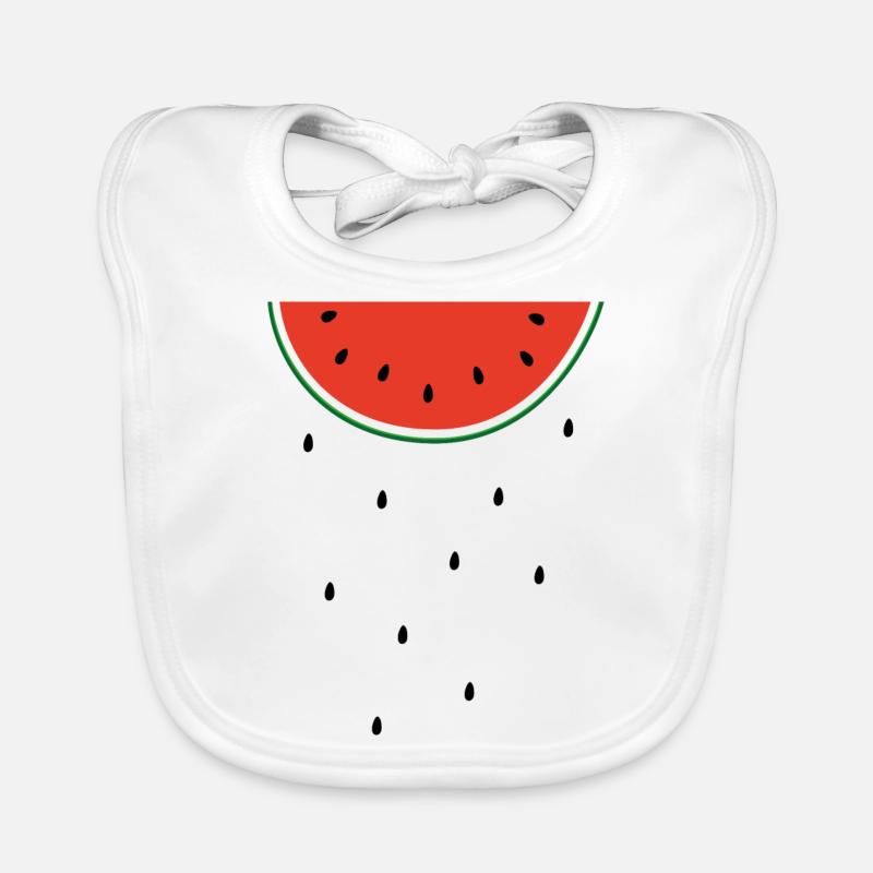 watermelon Organic Baby Bibs