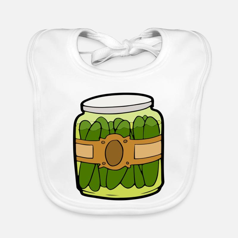 concombres Bavoir bio Bébé