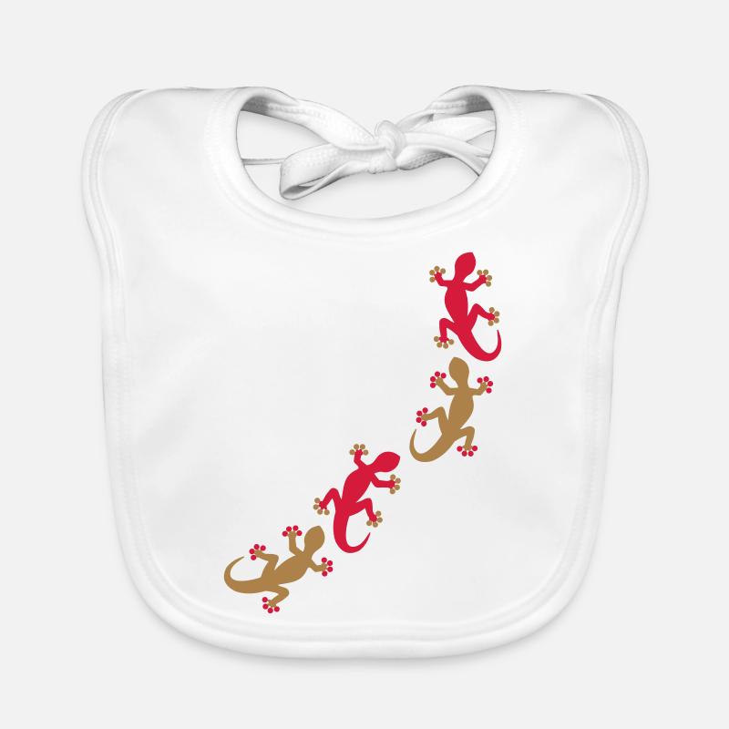 Four geckos 2c Organic Baby Bibs