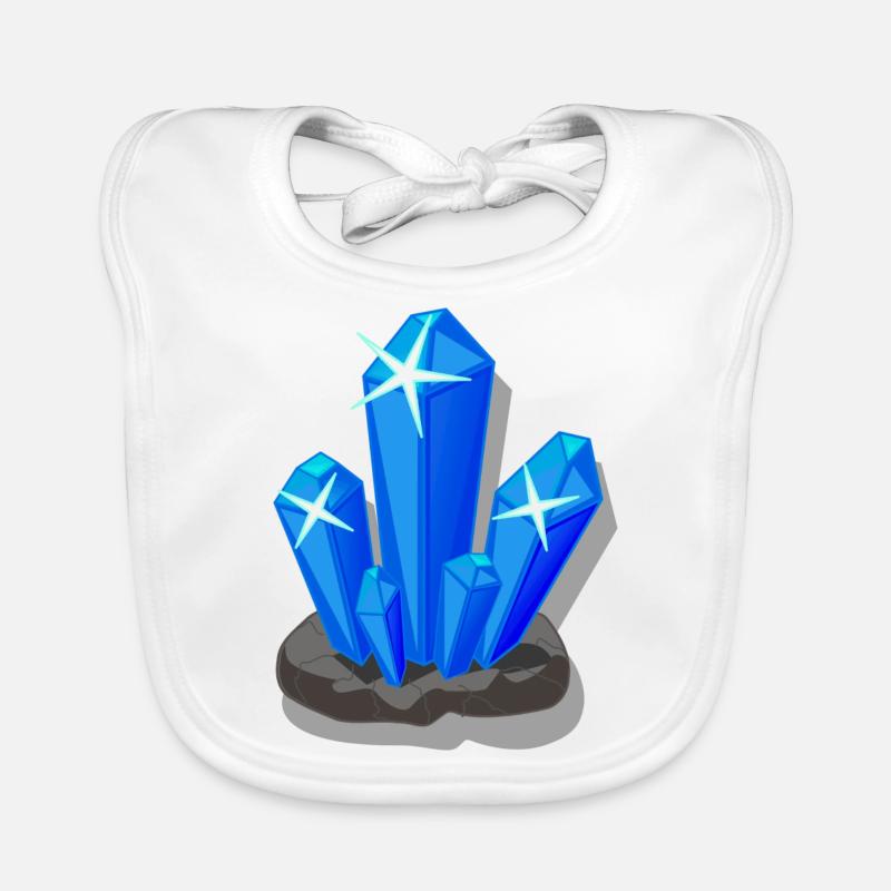 crystal Organic Baby Bibs