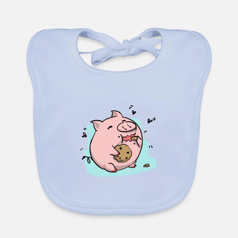 Biscuit pig Organic Baby Bibs