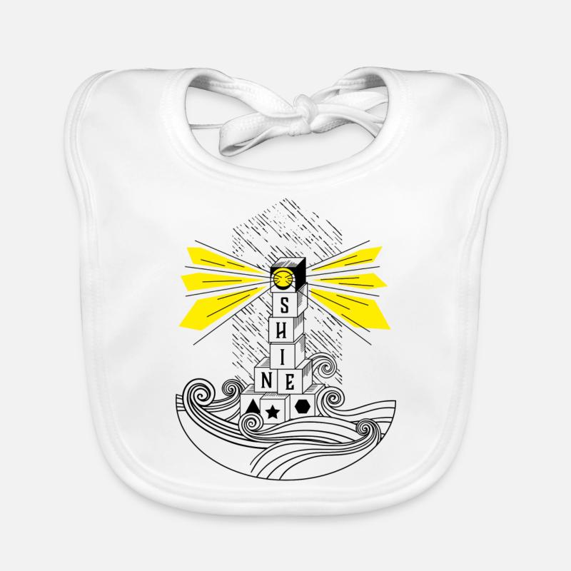 Shine Organic Baby Bibs