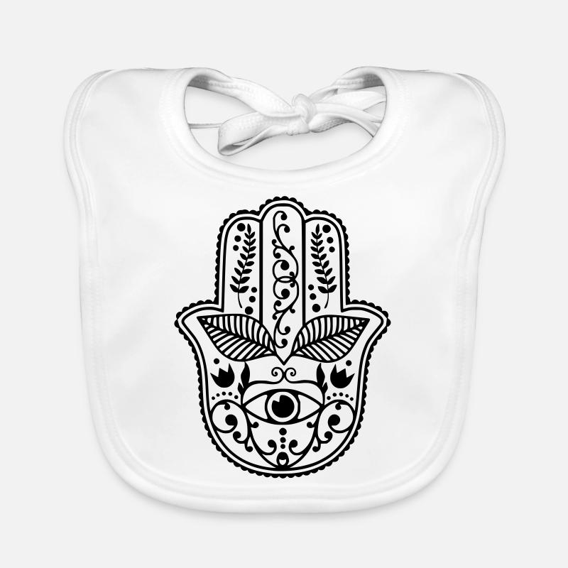 Main de Fatima Bavoir bio Bébé