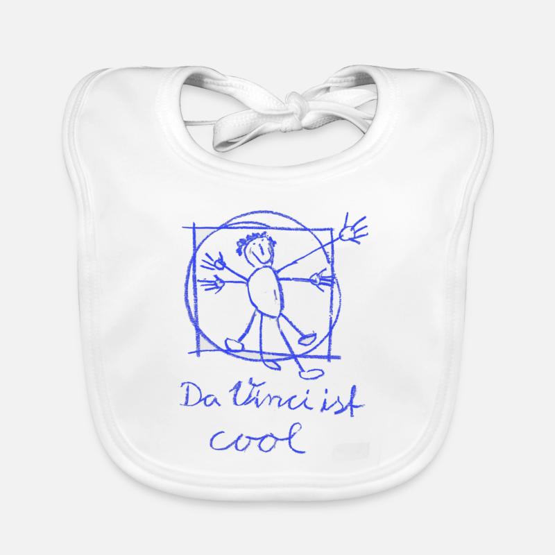 Da Vinci's cool Organic Baby Bibs