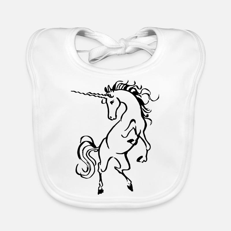 Einhorn Baby Bio-Lätzchen