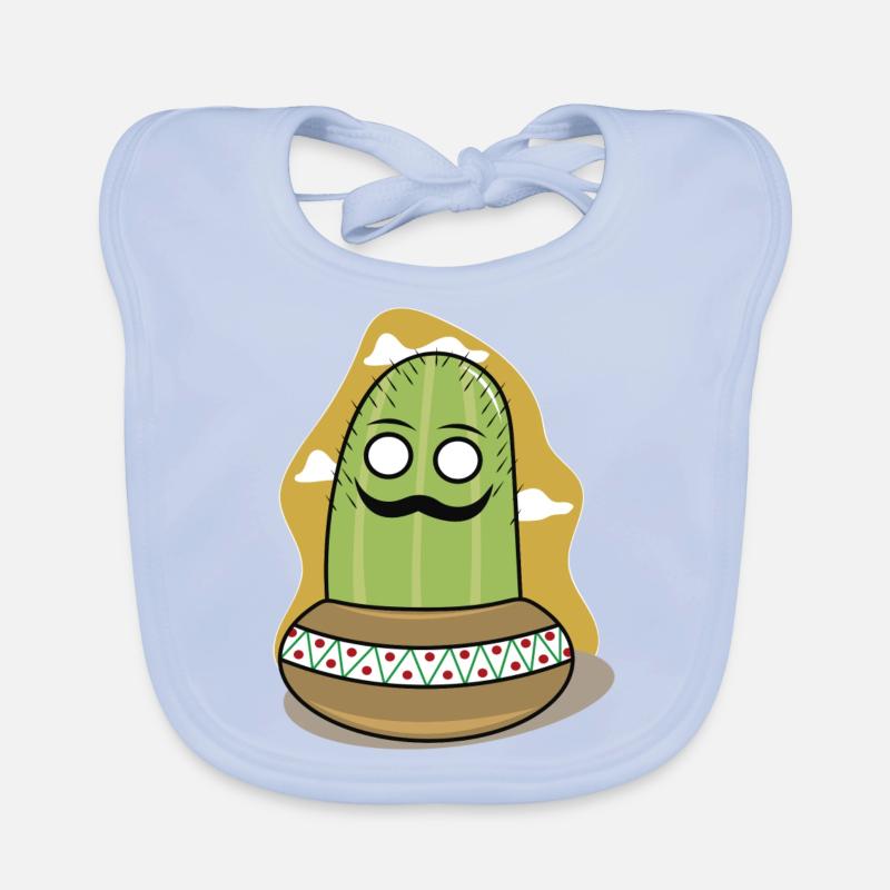 Cactus Organic Baby Bibs