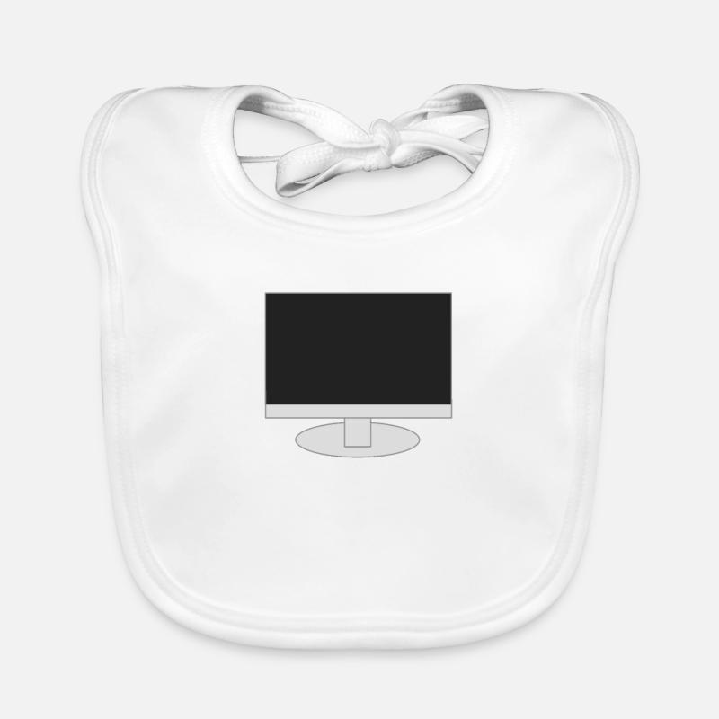 Monitor - computer Organic Baby Bibs