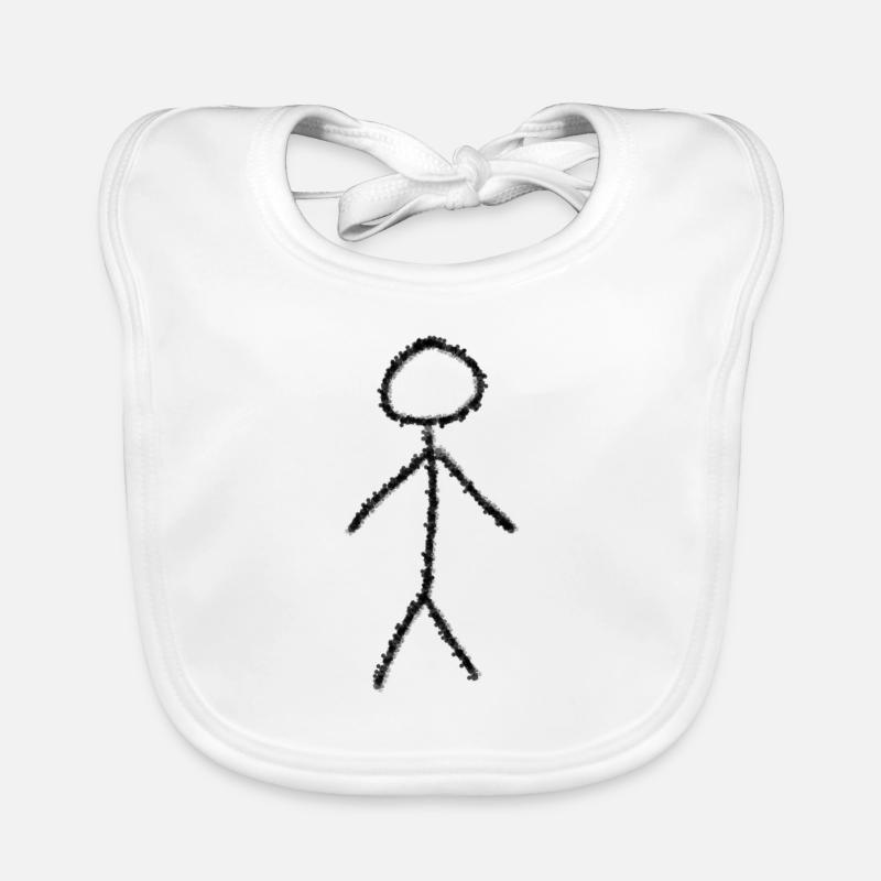 chiffre bâton Bavoir bio Bébé