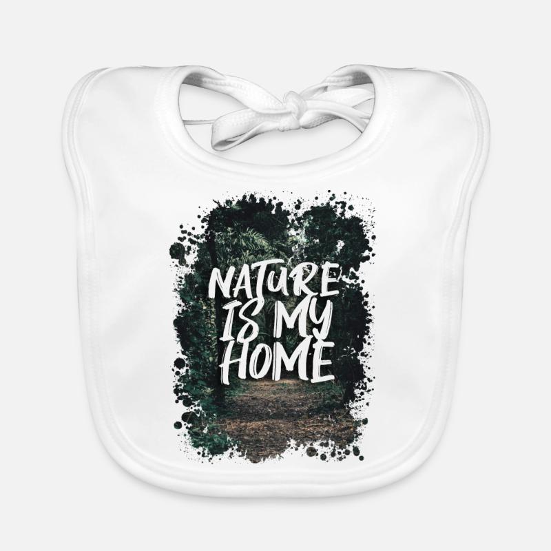 NATURE IS MY HOME Organic Baby Bibs