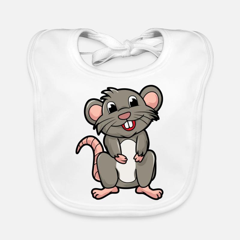 rat Organic Baby Bibs