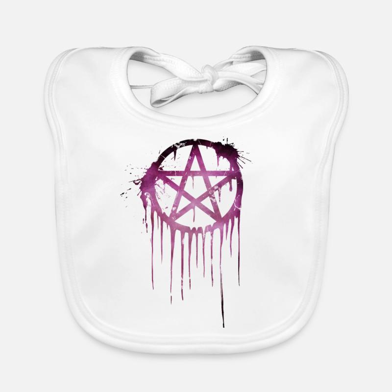 Pentagram Splash 2 Organic Baby Bibs