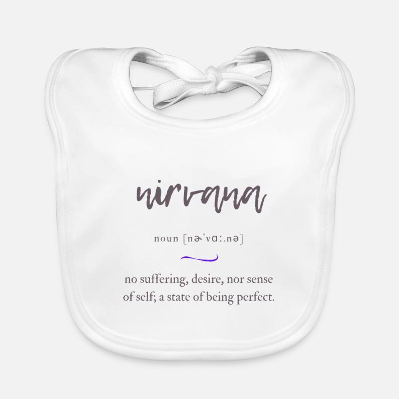 Édition alambiquée Nirvana Bavoir bio Bébé