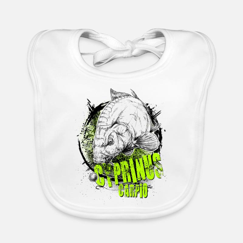 carp Organic Baby Bibs