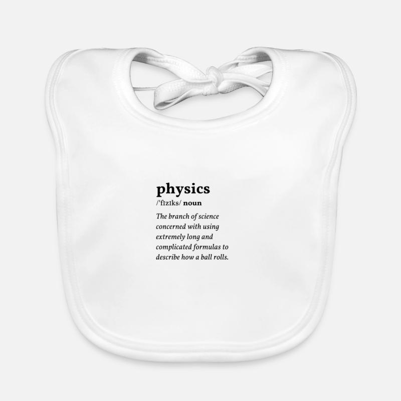 Physics (Physik) Clean Edition Baby Bio-Lätzchen
