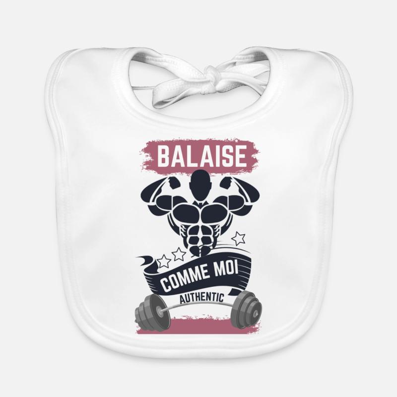 Balaise comme moi Bavoir bio Bébé