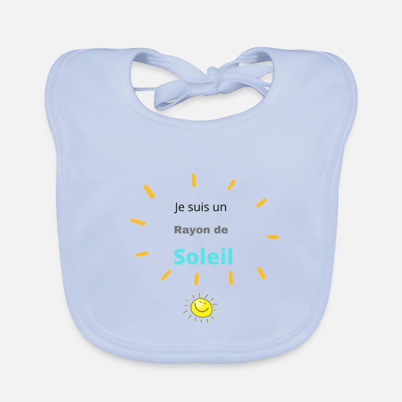 Je suis un rayon de soleil Bavoir bio Bébé