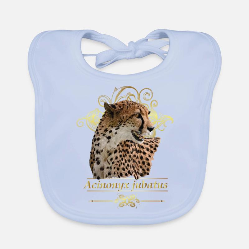 Guépard Bavoir bio Bébé