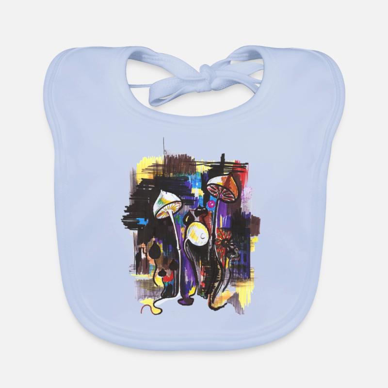 Everything is interconnected Organic Baby Bibs