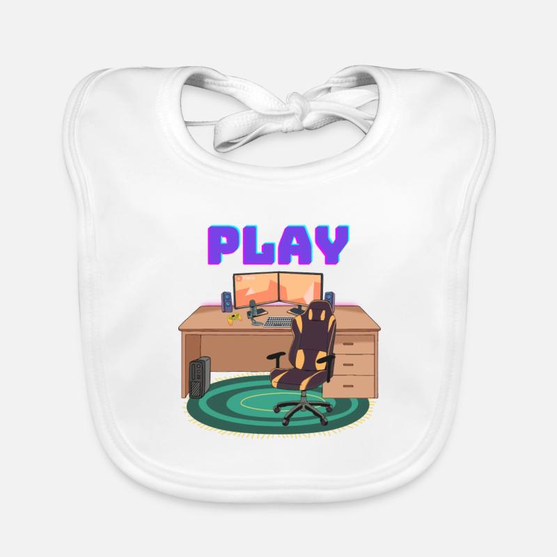 Bureau PC de jeu Bavoir bio Bébé