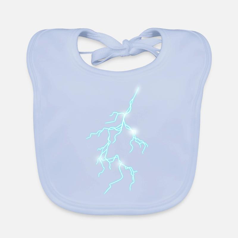 Lightning Organic Baby Bibs