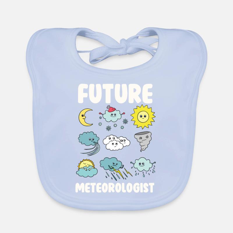 Futur météorologue Bavoir bio Bébé