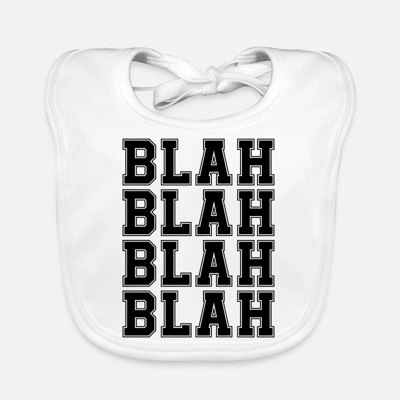 bla bla bla Bavoir bio Bébé